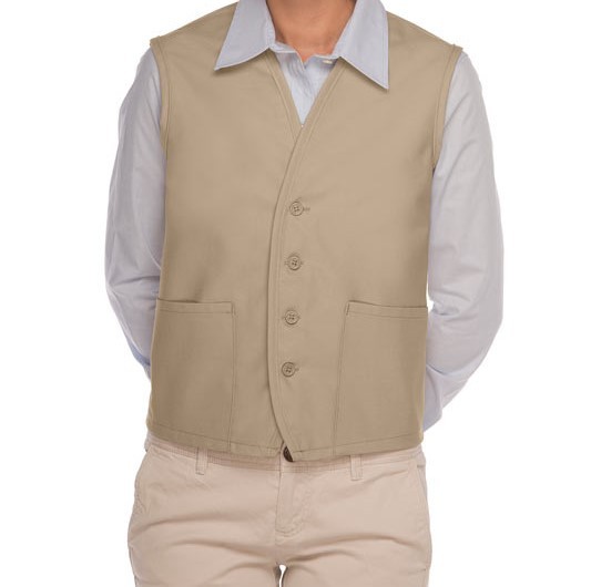 Adult Khaki Uniform Vests